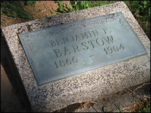 Barstow gravestone